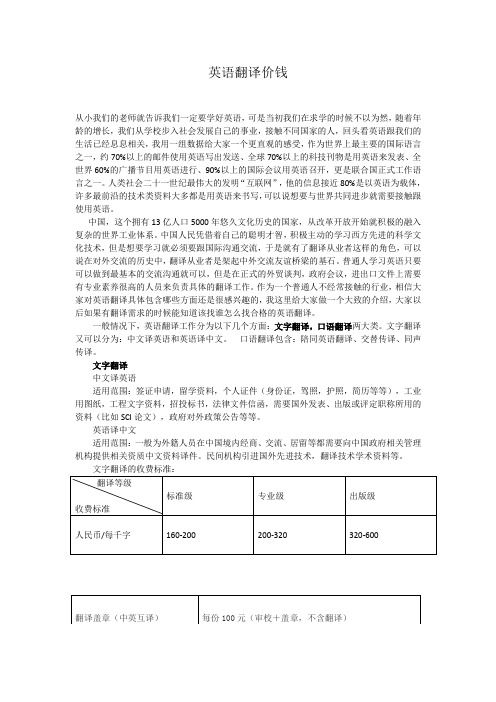 譯心向善翻譯公司專(zhuān)業(yè)資料大全 精品文庫(kù)